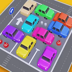 駐車場パズル3D - 車を出す
