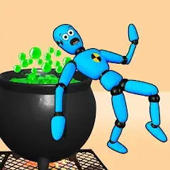 人形の骨を砕くゲーム